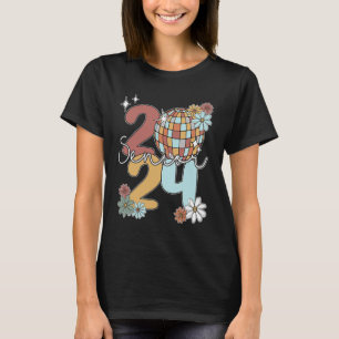 Camiseta Mais velho 2024 Bolas Disco No Último Dia De Gradu
