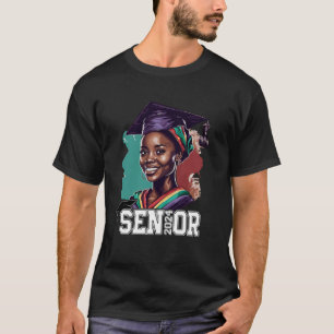 Camiseta Mais velho 2024 Classe de Graduação para Meninas N
