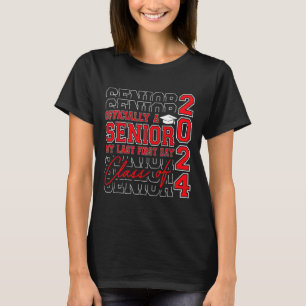 Camiseta Mais velho 2024 Classe De Mais velho 2024 Graduaçã