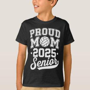 Camiseta Mais velho 2025 Volleyll Mãe Graduação De Segundo