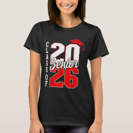 Camiseta Mais velho 2026 Classe De Graduação Retroativa 202