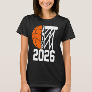 Camiseta Mais velho 2026 Classe de Licenciatura de Basquete