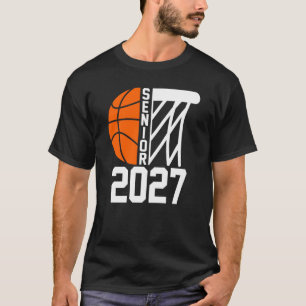 Camiseta Mais velho 2027 Classe de Graduação de Basquete 20