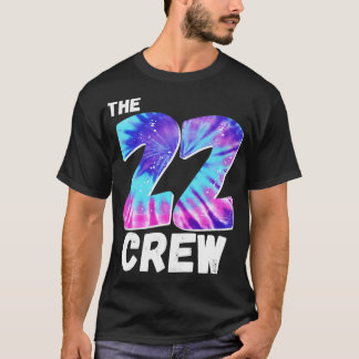 Camiseta Mais velho 22 da Tripulação 2022 Classe de 2022