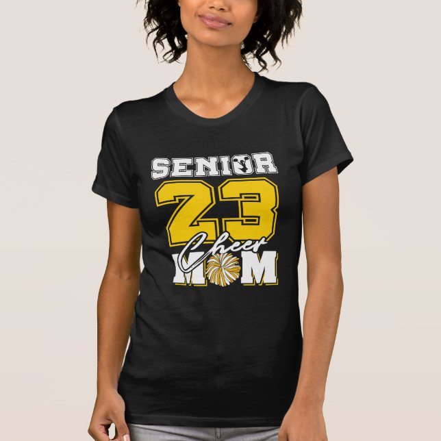 Camiseta mais velho 23 animadora mãe (Frente)