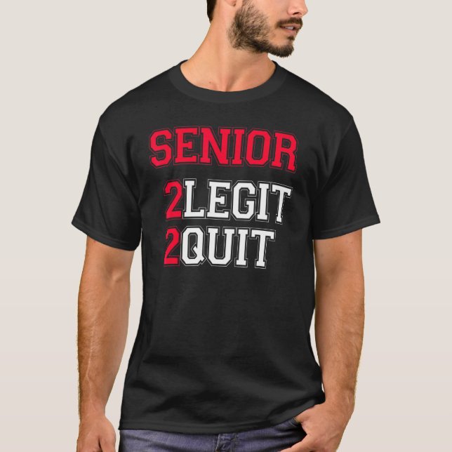 Camiseta Mais velho 2 Legit 2 Citação (Frente)