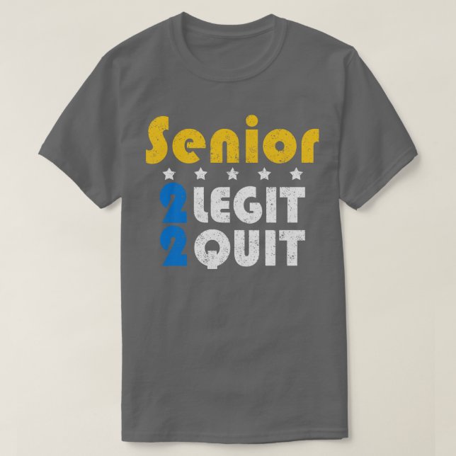 Camiseta Mais velho 2 Legit 2 Sair (Frente do Design)