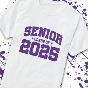 Camiseta Mais velho ano 2025 - Graduação escolar - Classe d