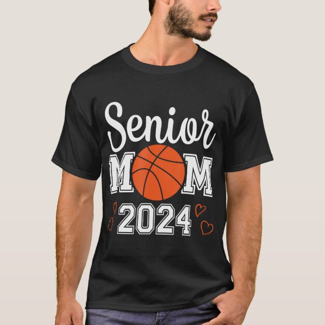 Camiseta Mais velho De Basquete Mãe 2024 Classe Do Jogador  (Frente)