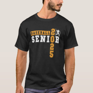 Camiseta Mais velho de beisebol Noturno Mais velho Graduado