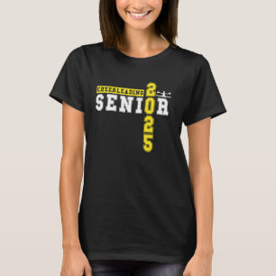 Camiseta Mais velho de Cheerhead Night Cheer Gradua 2025