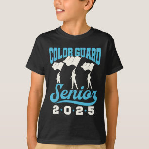Camiseta Mais velho De Guarda De Cor 2025 Sinalizadores Mar