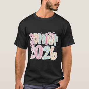 Camiseta Mais velho de Pastel Floral Coquette Lace 2026 Mai