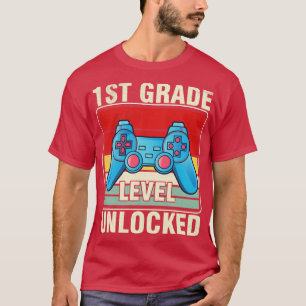 Camiseta Mais velho Estudante De Volta À Escola 1rua Nível