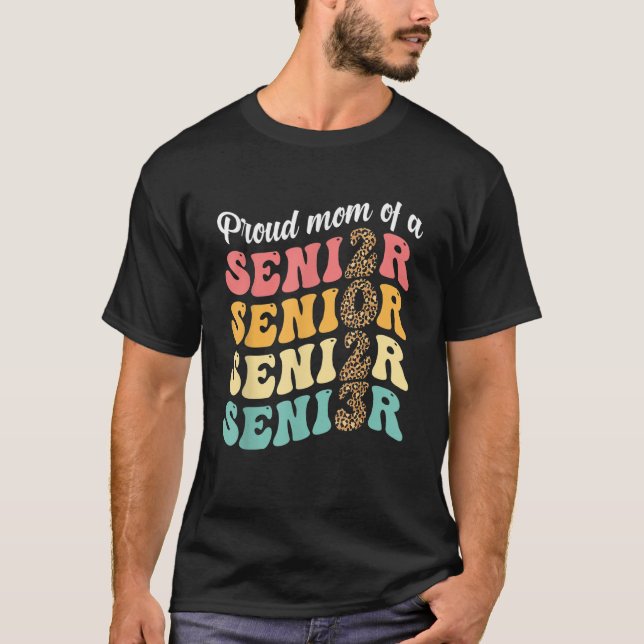 Camiseta Mais velho Groovy Mãe Mais velho 2023 2023 Mama Cl (Frente)