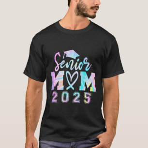 Camiseta Mais velho Mãe 2025 Tie Dye Cl De 2025 Graduação