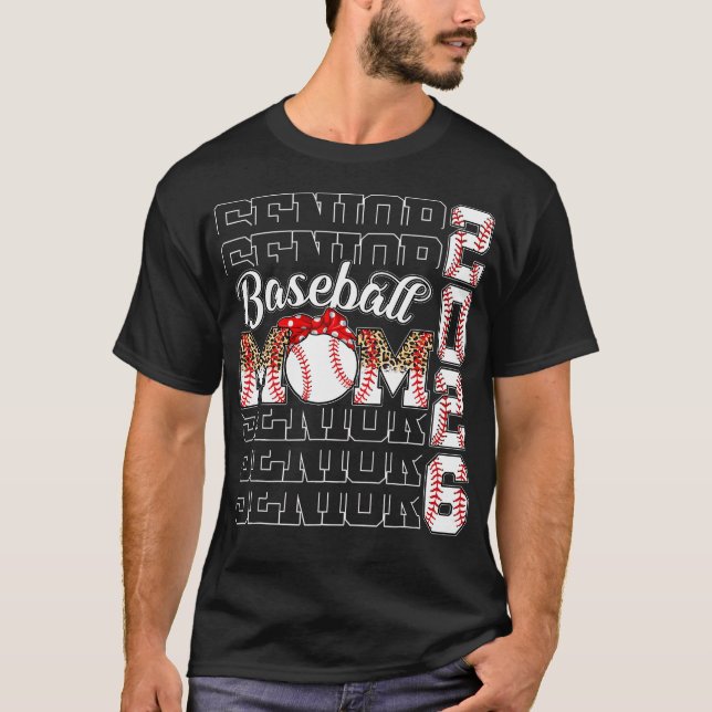 Camiseta Mais velho Mãe 2026 Classe De Baseball De Graduaçã (Frente)