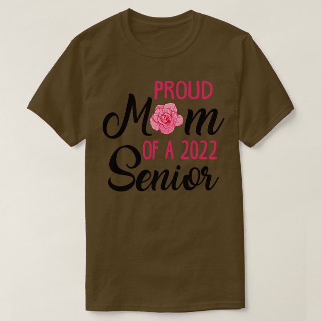 Camiseta Mais velho Mãe Classe de 2022 2 (Frente do Design)