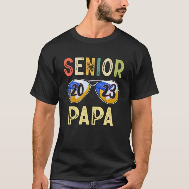 Camiseta Mais velho Papa 2023 Formando Legal de Mais velho  (Frente)