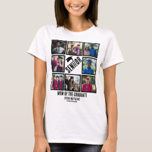 Camiseta Mais velho personalizado Mãe da Colagem de Fotos d