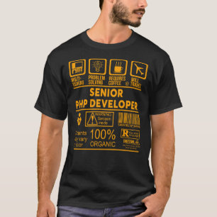Camiseta MAIS VELHO PHP DEVELOPER - DESIGN NICE 2017 Essent