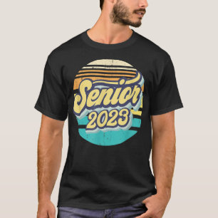 Camiseta Mais velho Retroativo 2023 De Volta À Classe Escol