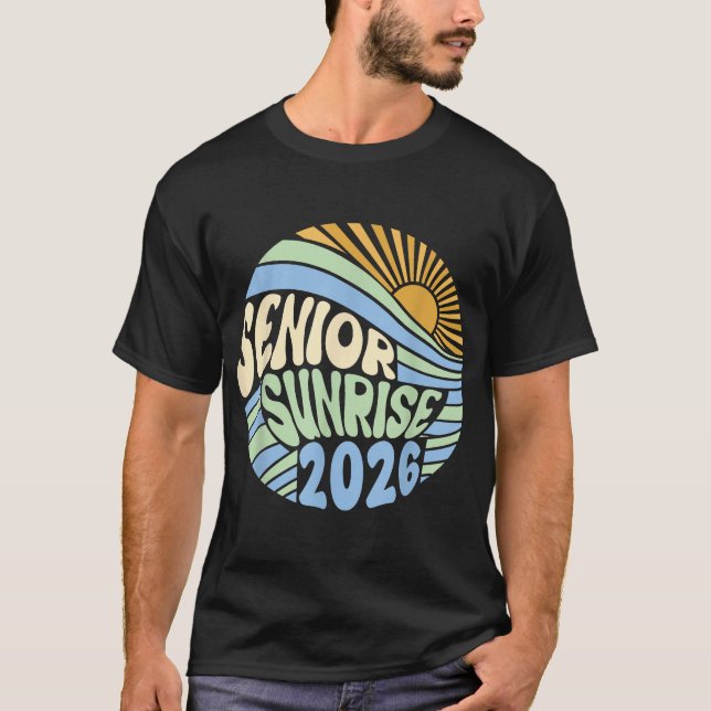 Camiseta Mais velho Sunrise 2026 12 1.o Grau (Frente)