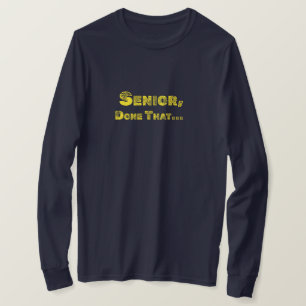 Camiseta Mais velho, Tee engraçado