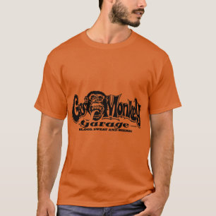 Camiseta MAIS VENDIDO Mercadorias da Gas Monkey Garage