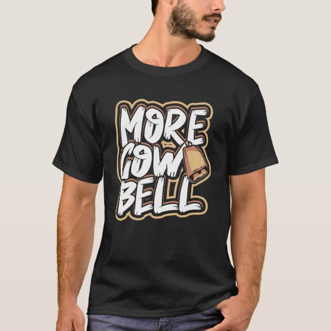 Camiseta Mais vitelas e animais de criação (Frente)