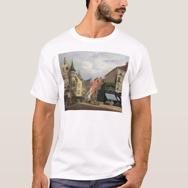 Camiseta Maison Mathieu, Grande-Rua, Colmar, 1876 (Frente)