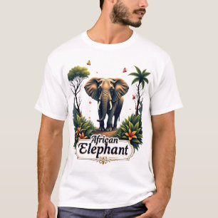 Camiseta Majestade da Selva: O Reino Indomado da Natureza