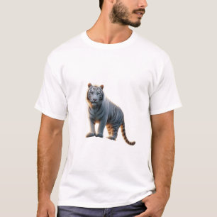 Camiseta Majestade do Tigre Branco.