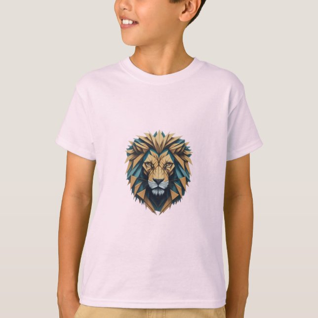 Camiseta Majestade Geométrica (Frente)