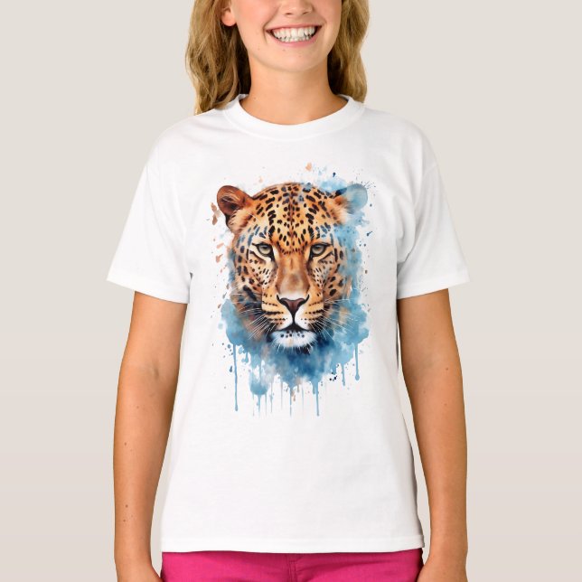 Camiseta Majestade Leopardo (Frente)