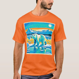 Camiseta Majestade Polar: Paisagem Ártica