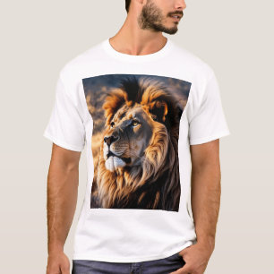Camiseta Majestade Rajante: O Tee do Leão