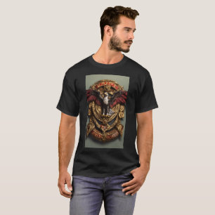 Camiseta "Majestade Sentinel: O Hawk em Voo"