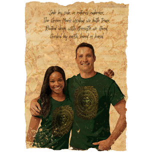 Camiseta Majestade Verde: Homem Verde