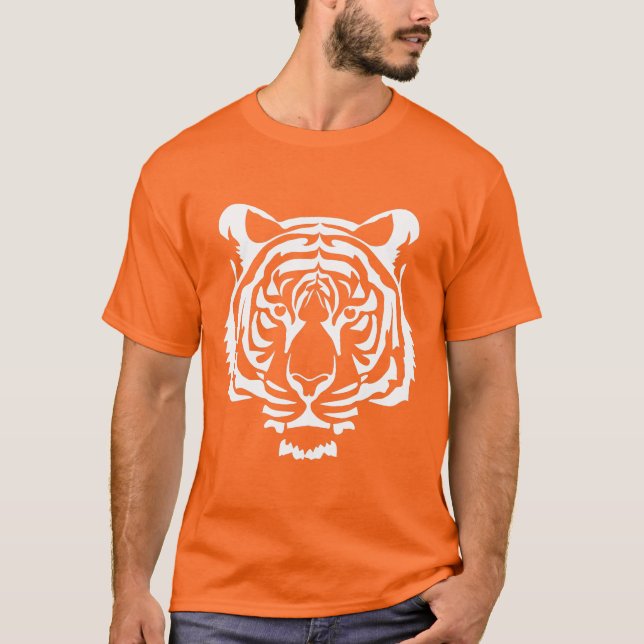 Camiseta Majestätischer Tiger (Frente)