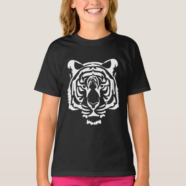 Camiseta Majestätischer Tiger (Frente)