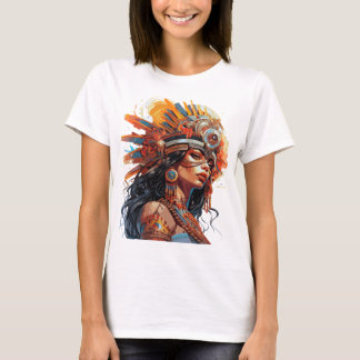 Camiseta Majestesco Rainha Asteca