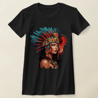 Camiseta Majestesco Rainha Asteca