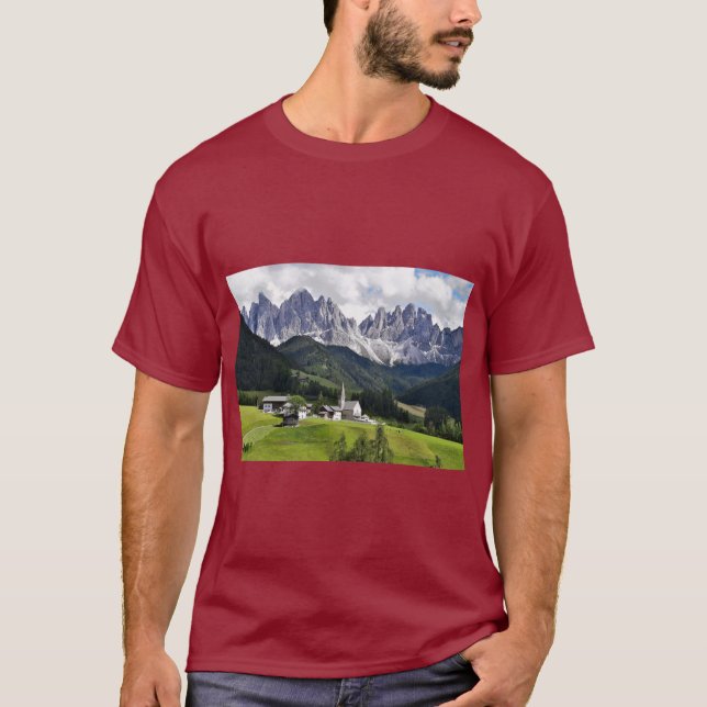 Camiseta Majestic Dolomites Mountain Tee (Frente)