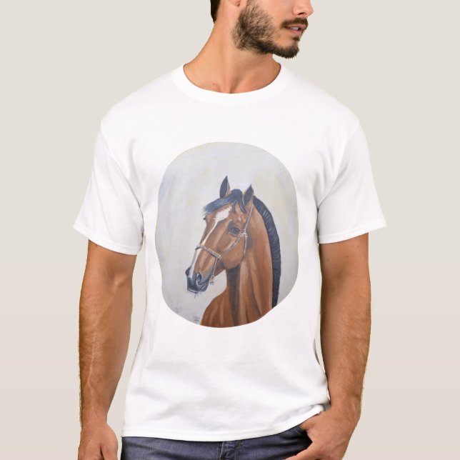 Camiseta Majestic Horse Portrait T-Shirt (Frente)