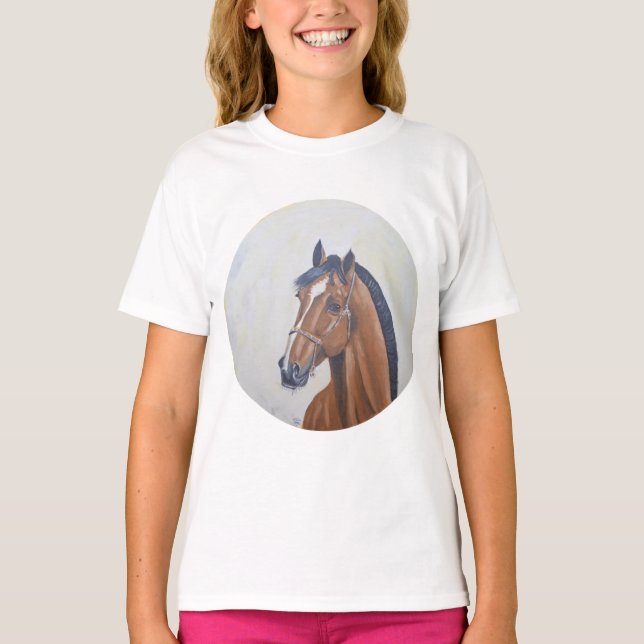 Camiseta Majestic Horse Portrait T-Shirt (Frente)