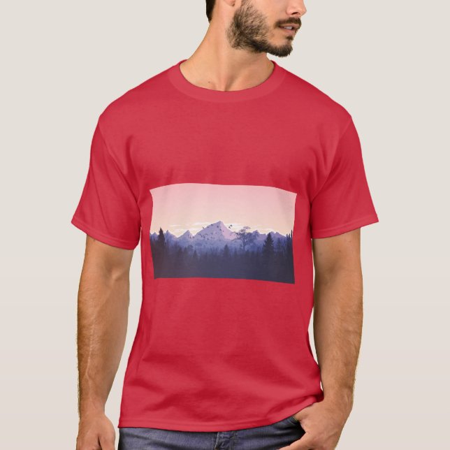 Camiseta Majestic Tree Silhouette Tee (Frente)