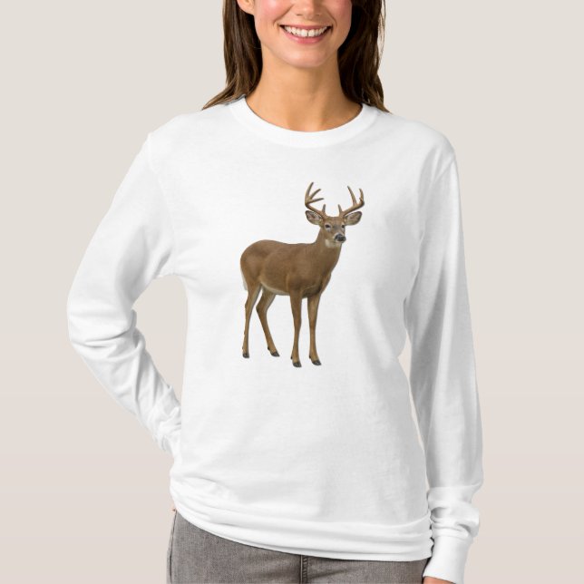 CAMISETA MAJESTIC WHITE-TAILED DEER. SAMER BRASIL (Frente)