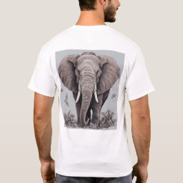 Camiseta Majestoso Elefante  
