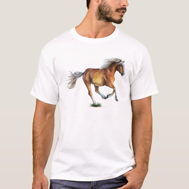 Camiseta Majexpressa Haflinger Haflinger Horse (Frente)